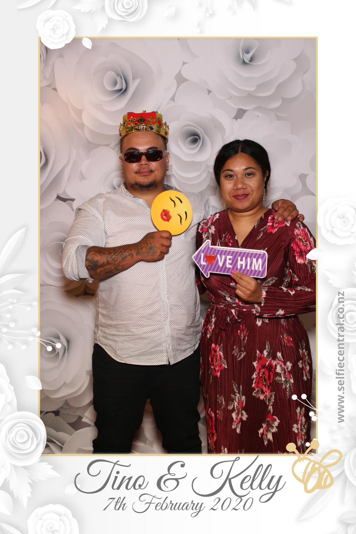 The Gascoigne-Honey Wedding | View more photos from the event at gallery.photobooth.co.nz/u/SelfieCentral/The-Gascoigne-Honey-Wedding